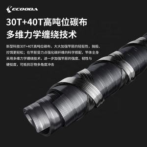 คันเบ็ด PDP 84 popping ชุด ECOODA PANDA 60G-140g คันเบ็ดตกปลาลากแรง30kg - Product Image 4