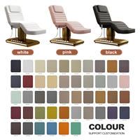 Table de massage intelligente de haute qualité pour soins capillaires, avec fonction chauffante et mousse à mémoire de forme, idéale pour les spas, salons de beauté et studios de cils.