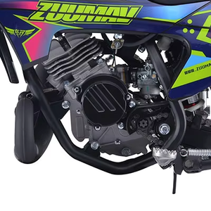 ZUUMAV <span class=keywords><strong>MOTO</strong></span> <span class=keywords><strong>S2</strong></span> T50 Motocicleta Todoterreno Mini de 49cc para Niños, con Doble Freno de Disco, Motor de Gasolina de 2 Tiempos y Arranque Manual - Product Image 2