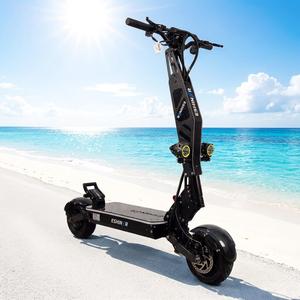 Modelo 2026 Geofought R7, Scooter Eléctrico Plegable con Neumático de Calle de 11 Pulgadas, Motor sin Escobillas de 8000W/10000W, Batería de Litio de 72V 40AH - Product Image 1