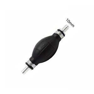 Pompe manuelle unidirectionnelle en caoutchouc pour carburant 10 mm pour l'alimentation en carburant automobile et marine, pompe à diesel et essence avec clapet anti-retour - Product Image 1