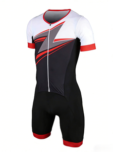 Conjuntos de Poliéster y Spandex de Secado Rápido y Transpirables con Logotipo Personalizado, Diseño Impreso por Sublimación, Traje de Ciclismo y Triatlón para Eventos Deportivos Masculinos - Product Image 3