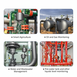 Capteur de niveau de carburant sans fil 4G Lora pour générateur de pétrole brut, pour réservoirs de diesel et d'essence - Product Image 6