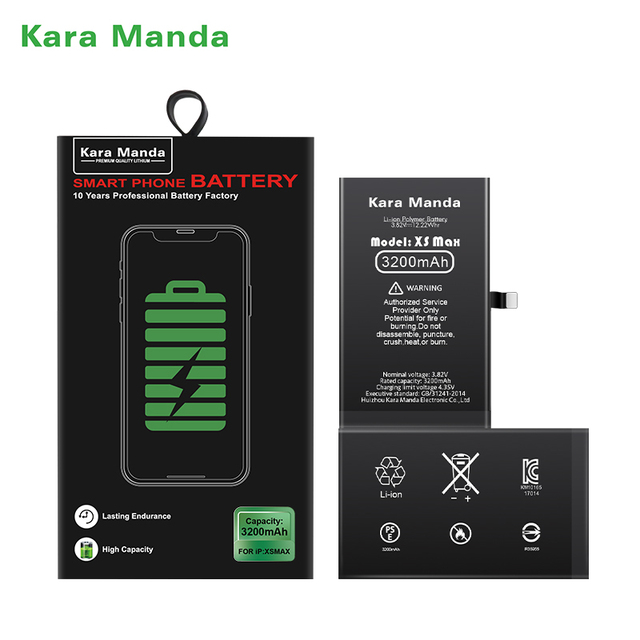 Kara Manda Factory Accept OEM TI IC Phone Battery for iPhone Battery 5 5s 6 6s Se 7 7Plus 8 8Plus X XR XS Max 12 13 14 Pro Max