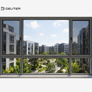 Appartementenproject: Op maat gemaakte aluminium schuif-kiep ramen met thermische breuk, Low-E dubbel/drievoudig glas, energiezuinig en orkaanbestendig. - Product Image 3