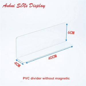 Kệ Siêu Thị Hình Chữ L Từ Tính Bằng Nhựa PVC Dụng Cụ Chia Ngăn Trưng Bày Hàng Hóa Cho Kệ - Product Image 5