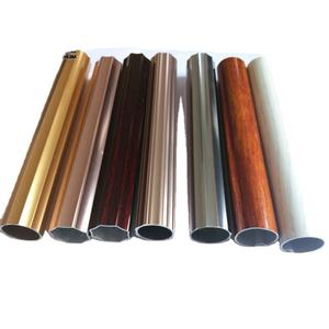 גרגר עץ אנודייז אלומיניום מלבני מרובע אל צינור פרופיל 6063 - Product Image 3