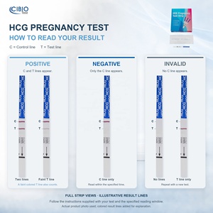 <span class=keywords><strong>Test</strong></span> de détection <span class=keywords><strong>précoce</strong></span> de <span class=keywords><strong>grossesse</strong></span> HCG OEM/ODM haute précision, bandelettes de 2,5/3,0/3,5/4,0/5,0/6,0 mm - Product Image 2