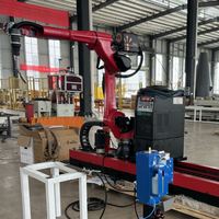 Robot de Soldadura Industrial de Seis Ejes Ultra Largo de 2200 mm BRTIRWD2206A con Carga Útil de 6 kg, Soldadura TIG/MAG/MIG/Láser, PLC y Motor