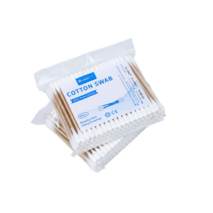 Bâtonnet de coton en bois, coton-tige avec sac, maquillage, santé, médical, nettoyage des oreilles, bijoux, bâtonnets de précision, tête de coton-tige - Product Image 5