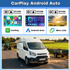 Autoradio Android 4G 8 cœurs 10,1 pouces Lecteur multimédia pour <span class=keywords><strong>Ford</strong></span> <span class=keywords><strong>Transit</strong></span> 2018-2022 Systèmes stéréo CarPlay sans fil WIFI GPS - Product Image 4