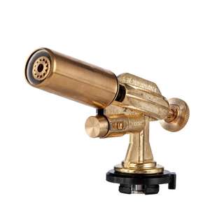 Pistolet à flamme en métal, <span class=keywords><strong>chalumeau</strong></span> à <span class=keywords><strong>gaz</strong></span> <span class=keywords><strong>pour</strong></span> soudage, briquet à <span class=keywords><strong>gaz</strong></span>, <span class=keywords><strong>chalumeau</strong></span> à flamme, torche à flamme à allumage manuel <span class=keywords><strong>pour</strong></span> le camping et la cuisine - Product Image 1