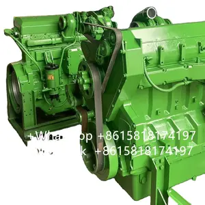 JD 6068SFM50 marine engine crankshaft cylinder head piston assembly fuel pump injector