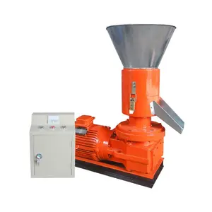E.P High Quality Automatic Used Second Hand Homemade Straw Rice Husk Sawdust Alfalfa Grass Olive Sawdust Pelletizer Machine