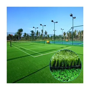Tapis de gazon artificiel vert haute densité, sports d'intérieur, basket-ball, gazon artificiel, terrain de tennis
