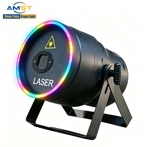 Láser Profesional RGB de 3W con Efecto de <span class=keywords><strong>Cielo</strong></span> Estrellado, Controlador DMX 512, Luces LED Par RGB con Efecto de Ensueño para Bodas, Bares, Eventos, DJ - Product Image 2