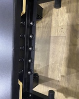 Lit de Pilates en alliage pour exercices corporels, Reformer de Pilates noir en aluminium avec boîte et planche de saut