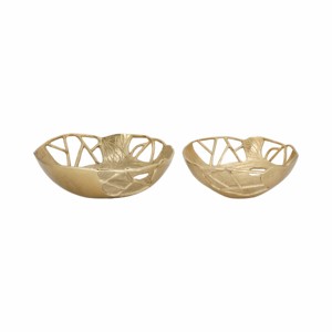 Set di ciotole decorative in metallo traforato per bancone cucina, decorazione per la casa, centrotavola per tavolino da caffè - Product Image 1