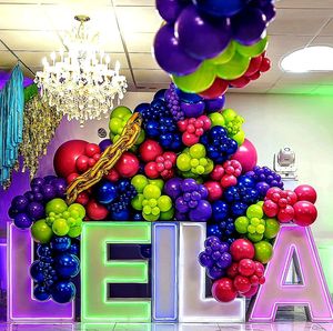 Lettres lumineuses LED néon géantes de 3 et 4 pieds, lettres de marquee pour la décoration d'anniversaires, de mariages et d'événements - Product Image 6
