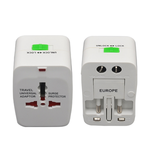 อะแดปเตอร์ปลั๊กสากลพร้อมพอร์ต USB 2 พอร์ต อะแดปเตอร์ชาร์จไฟ AC 2.1A อเนกประสงค์ ตัวแปลงไฟ AU US UK EU - Product Image 3