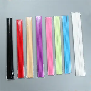 Factory Custom Rattan Sticks For Reed Diffuser Colourful Fiber Reed Sticks 4mm 5mm 6mm Diffuser Reed Sticks