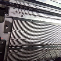 Rouleau en caoutchouc de retrait automatique pour machine à tricoter plate à sélection d'aiguilles informatisée, nouveau modèle chinois pour uniformes scolaires