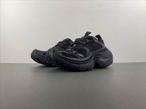 Zapatillas Deportivas Robustas con Logotipo Personalizado y Estilo Desgastado |   Zapatos Cyberpunk Urbanos con Diseño Exclusivo, Parte Superior de Malla Transpirable, Aumentan la Estatura, Suaves para Caminar - Product Image 5