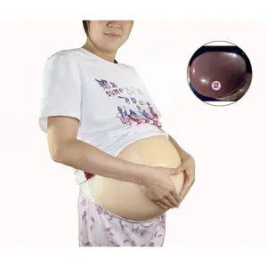Motohood — <span class=keywords><strong>faux</strong></span> <span class=keywords><strong>ventre</strong></span> en Silicone pour <span class=keywords><strong>femme</strong></span>, accessoire <span class=keywords><strong>de</strong></span> grossesse, <span class=keywords><strong>faux</strong></span> <span class=keywords><strong>ventre</strong></span>, couleur noir ou marron - Product Image 1