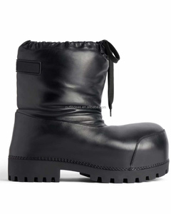 अतिरंजित अतिरिक्त राउंड पैर के लक्जरी पुरुष महिलाओं के अल्स्का फर बूटी स्कीवियर ब्लैक फर स्की जूते कम फर बर्फ जूते - Product Image 5