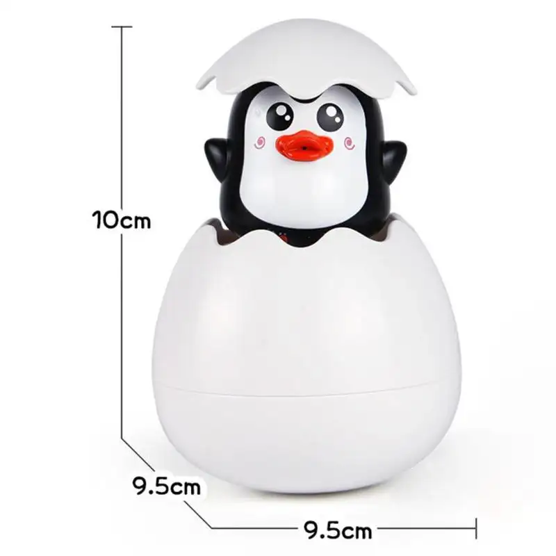 Baby Bathing Toy Children's Penguin Egg Water Spray Sprinkler Bathroom Sprinkling Shower Toy Kids Swimming Water Clockwork Toys