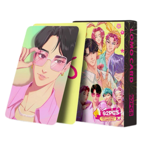 Ragazzi Bangtan permesso di ballare dal vivo Photocard Laser KPOP 124 pz/scatola stile Lomo carta Craft foto - Product Image 3