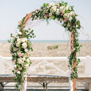 Flores colgantes de arco de boda artificiales de vides de alta calidad flores de <span class=keywords><strong>glicina</strong></span> artificiales baratas - Product Image 1