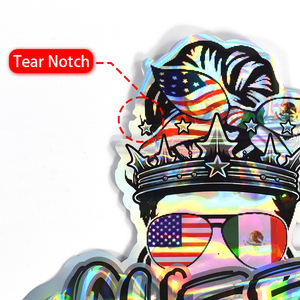 Sacs en Mylar découpés à la forme irrégulière, à fermeture éclair holographique, résistants à l'odeur, imprimés sur mesure, avec hologramme, Cali Packs - Product Image 4