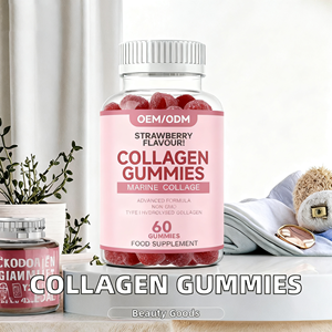 Gomitas de colágeno marino de etiqueta privada OEM para adolescentes y adultos, suplemento de belleza para la piel del cabello, caramelos de goma seguros para mujeres embarazadas - Product Image 2