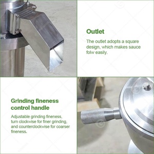 Offre Spéciale faire Machine sésame tigre noix lait mouture broyeur alimentaire <span class=keywords><strong>beurre</strong></span> d'arachide pour tomate et poivre - Product Image 5