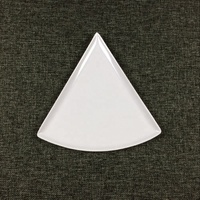 Mélamine triangle pizza plaque