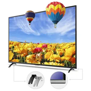 China Shenzhen Factory Retail Led Tv 70 75 80 85 86 100 120inch 4k Led Tv Smart Television