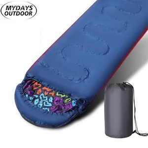 Mydays Outdoor Kapuze Frühling Sommer Herbst Wind dicht Warm Tragbar Outdoor Reise zelt Camping Schlafsack für Männer Frauen