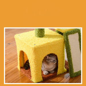 Sunflower <b>Cat</b> Climbing Rack <b>Cat</b> Nest Integrated <b>Cat</b> Climbing Rack for Big <b>Cats</b> Sisal <b>Cat</b> Pillar <b>Cat</b> Jumping Platform Wholesa - Product Image 5
