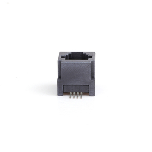 RCH-SP-3511-4P4C Modular kết nối 8P8C RJ45 <span class=keywords><strong>Ethernet</strong></span> 90 góc bên phải che chắn EMI ngón tay CAT5E điện tử <span class=keywords><strong>Ethernet</strong></span> kết nối - Product Image 3