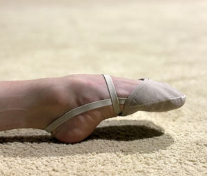Scarpette da Danza Classica con Punta Aperta, Antiscivolo, Suola Divisa, per Adulti, Competizioni e Ginnastica - Product Image 2