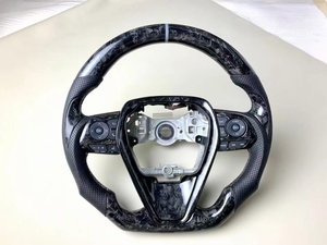 Volant en Fiber <span class=keywords><strong>de</strong></span> carbone personnalisé <span class=keywords><strong>de</strong></span> haute qualité pour <span class=keywords><strong>Toyota</strong></span> Camry Avalon Corolla Prius <span class=keywords><strong>Yaris</strong></span> CHR RAV4 Highlander - Product Image 5