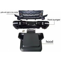 Kit carrosserie JETOUR T2 Traveller Upgrade Starry, accessoires personnalisés, kit carrosserie Black Warrior
