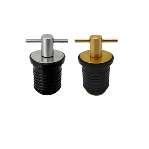 Stainless Steel Marine Drain Plug T Handle Snap Neoprene Seal Rubber Plugs Fits Tube 1-1/4 Inch <b>Yacht</b> Boat Hardware Stainless St - Product Image 3