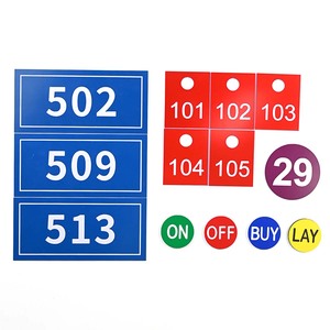 Direct Factory Sale Customized Durable Laser Engraved ABS Double-color Labels <strong>Stickers</strong> with <strong>3M</strong> Adhesive Kits for Various Use - Product Image 5