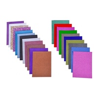Papier à paillettes A4 multicolore Papier d'emballage à paillettes Papier à paillettes auto-adhésif pour le bricolage