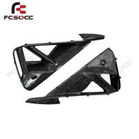 Conduits d'air avant en fibre de carbone pour BMW Série 2 G42 Sports M240 2 portes 2022+ Accessoire extérieur de voiture