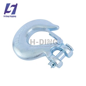 Tipo de EE. UU. Clevis Slip Hooks Latch H331 <span class=keywords><strong>Elctro</strong></span> Galvanizado Zinc Plateado Forjado Aleación de carbono Rigging Hardware Artículos para minería de elevación - Product Image 2