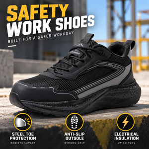 Isolierte 10KV Schlagfeste und Durchstichsichere Arbeitsschutzschuhe Bequeme Rutschfeste SRC Isolierte Herrenschuhe - Product Image 2