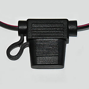 Kunden spezifischer 2-adriger Draht mit wasserdichtem Sicherungs halter für Gleichstrom anwendungen für Kraftfahrzeuge 12V 24V - Product Image 4